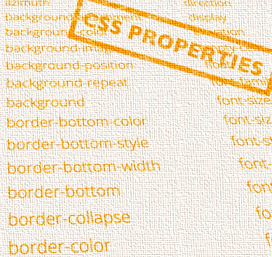 Screenshot of CSS Properties