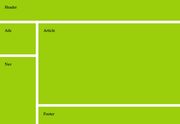 CSS grid layout template 8