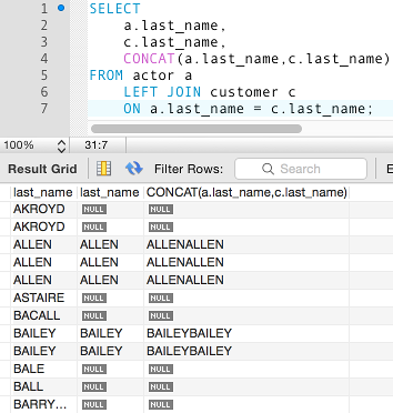 mysql add column with concated data